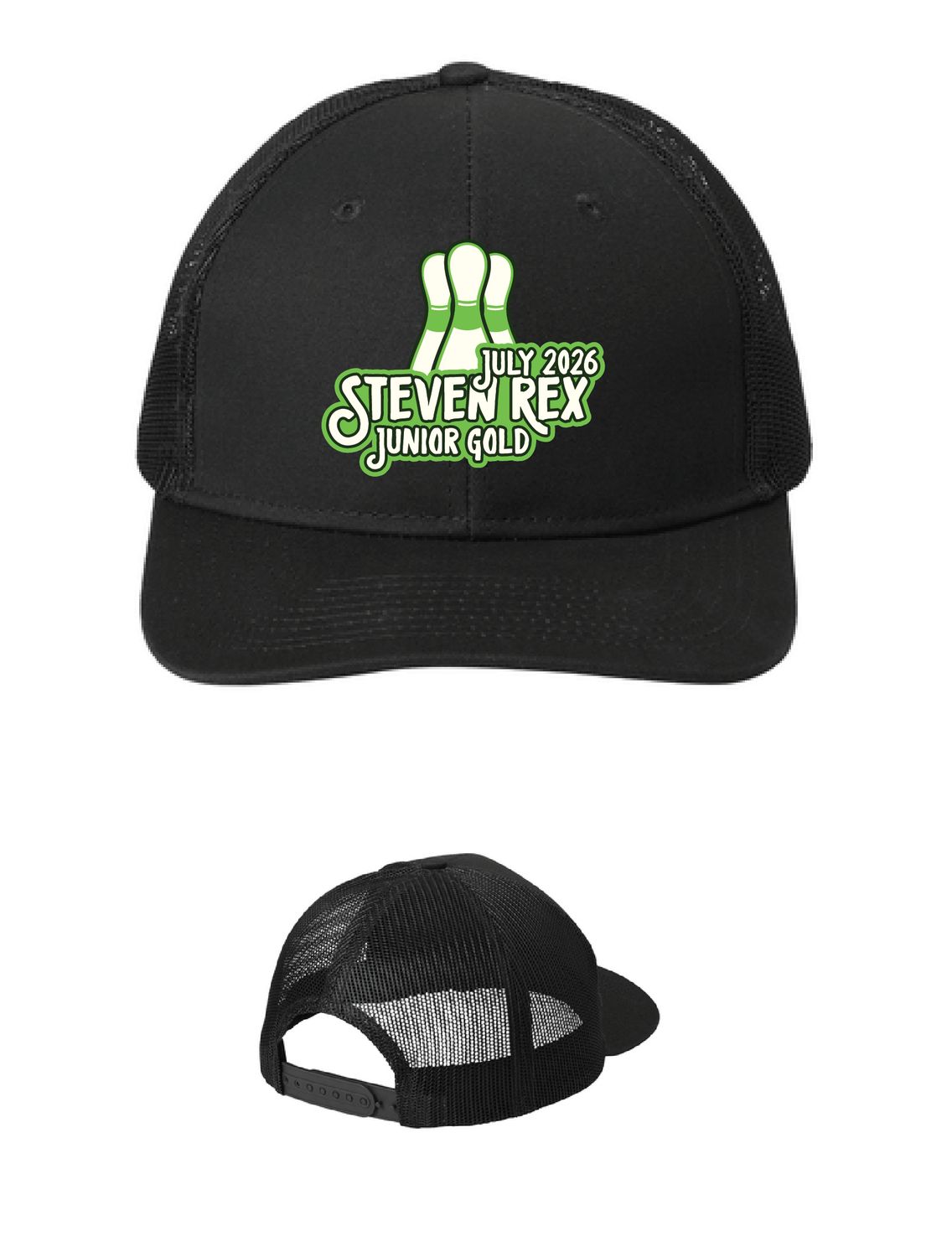 Steven Rex Trucker Hat | C402 Black