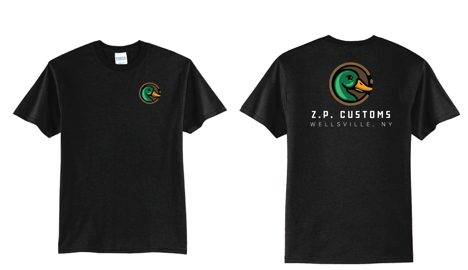 ZP Customs TShirt | PC55 Black