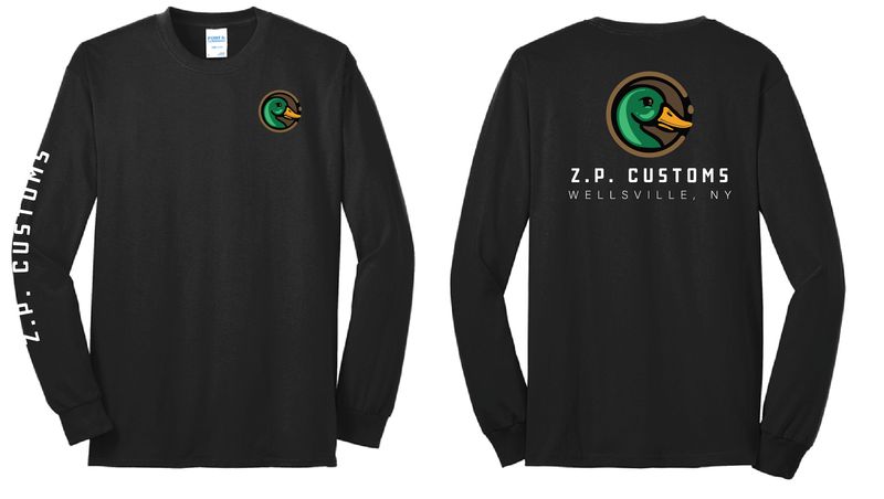 ZP Customs Longsleeve | PC55LS Black
