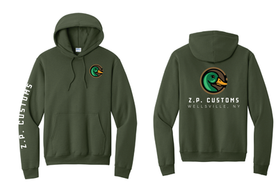 ZP Customs Hoodie | PC78H Olive