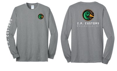 ZP Customs Longsleeve | PC55LS Athletic Heather