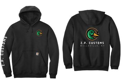 ZP Customs Carhartt Midweight Hoodie | CTK121 Black