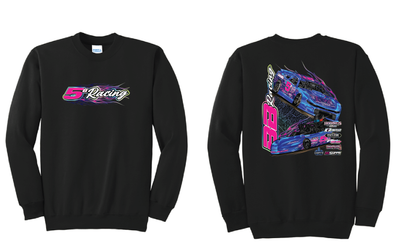 2026 5B Racing Crewneck | PC90 Black