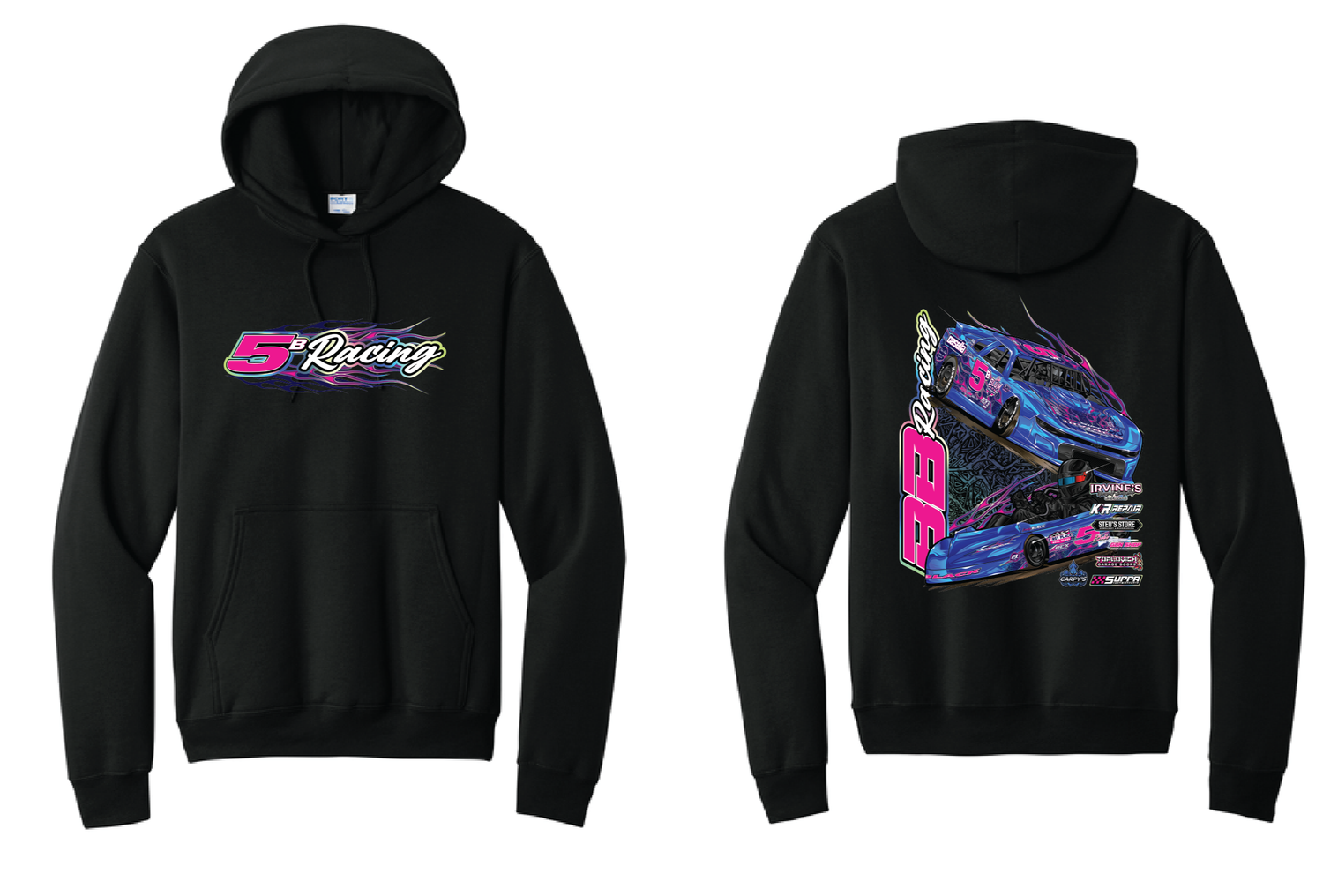 2026 5B Racing Hoodie | PC78H Black