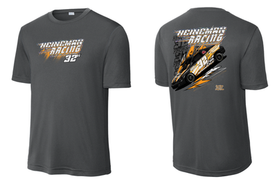 Heineman Racing PosiCharge Tshirt | ST350 Iron Grey