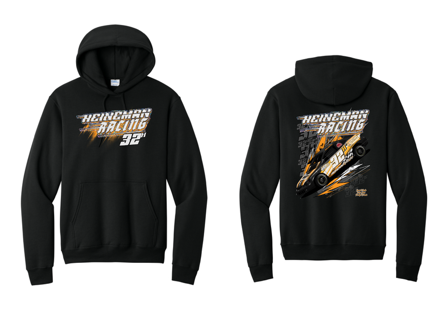 Heineman Racing Hoodie | PC78H Black