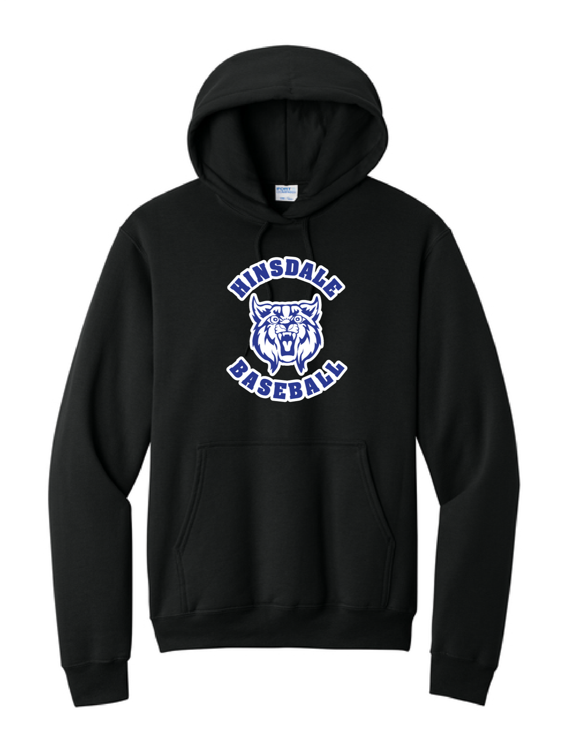 Hinsdale Baseball Hoodie | PC78H Black