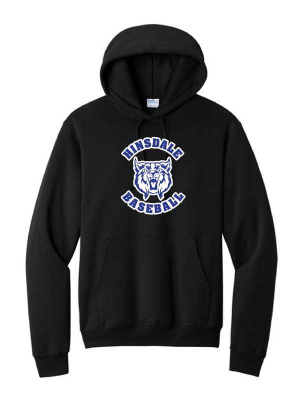 Hinsdale Baseball Hoodie | PC78H Black