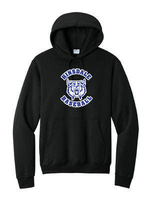 Hinsdale Baseball Hoodie | PC78H Black