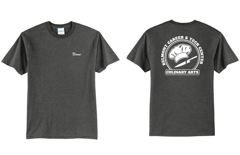 Belmont CTE Culinary Arts TShirt | PC55 Black Heather