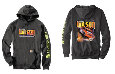 2026 Raiddan Wilson Carhartt Hoodie | CTK288 Carbon Heather