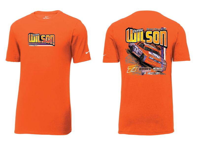 2026 Raiddan Wilson Nike DriFit Tee | NKBQ5231 Brilliant Orange