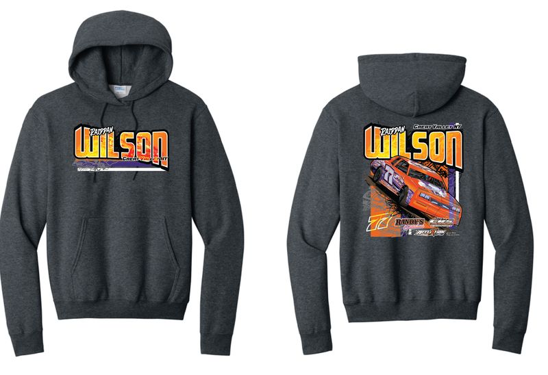 2026 Raiddan Wilson Hoodie | PC78H Dark Heather Grey