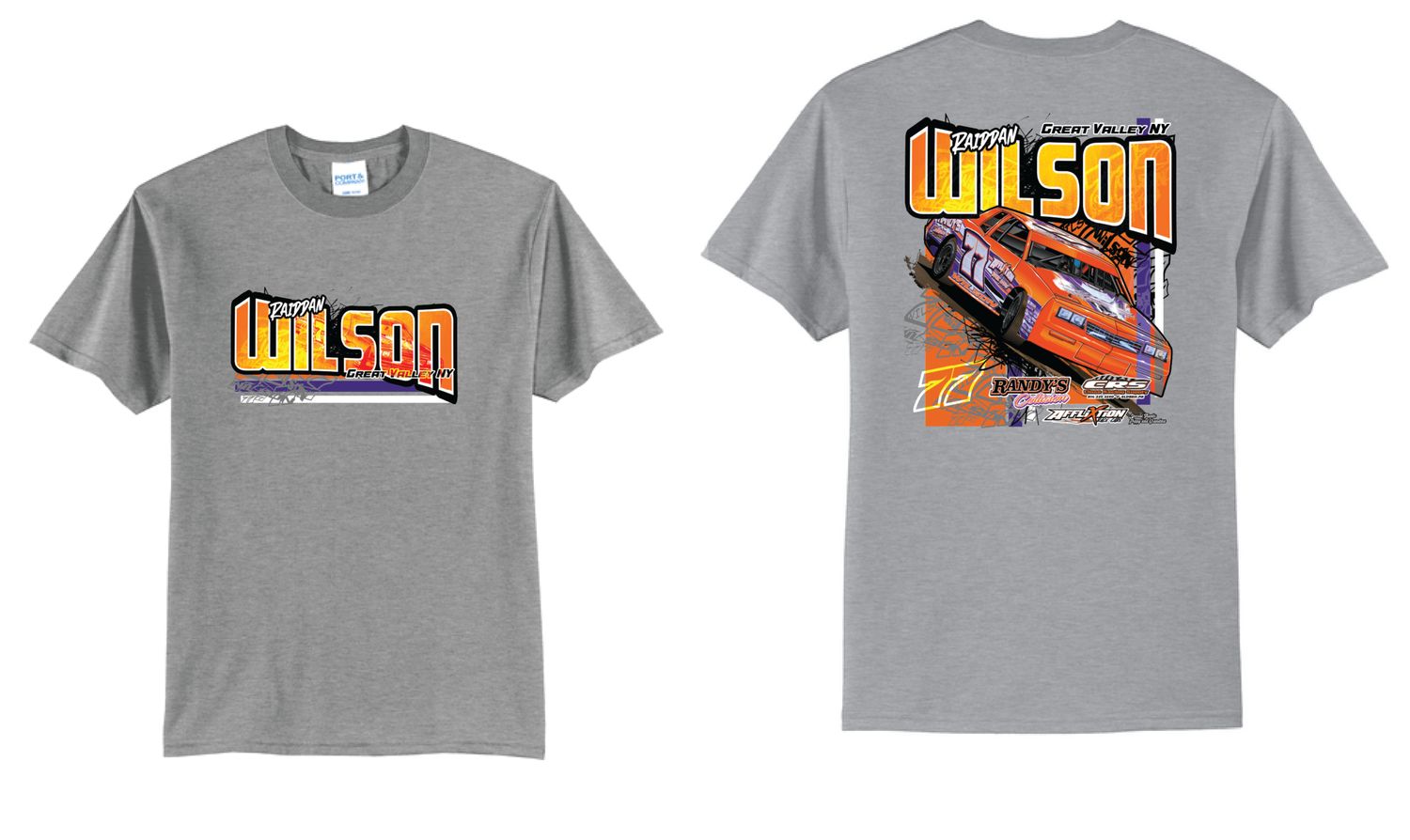 2026 Raiddan Wilson TShirt | PC55 Athletic Heather