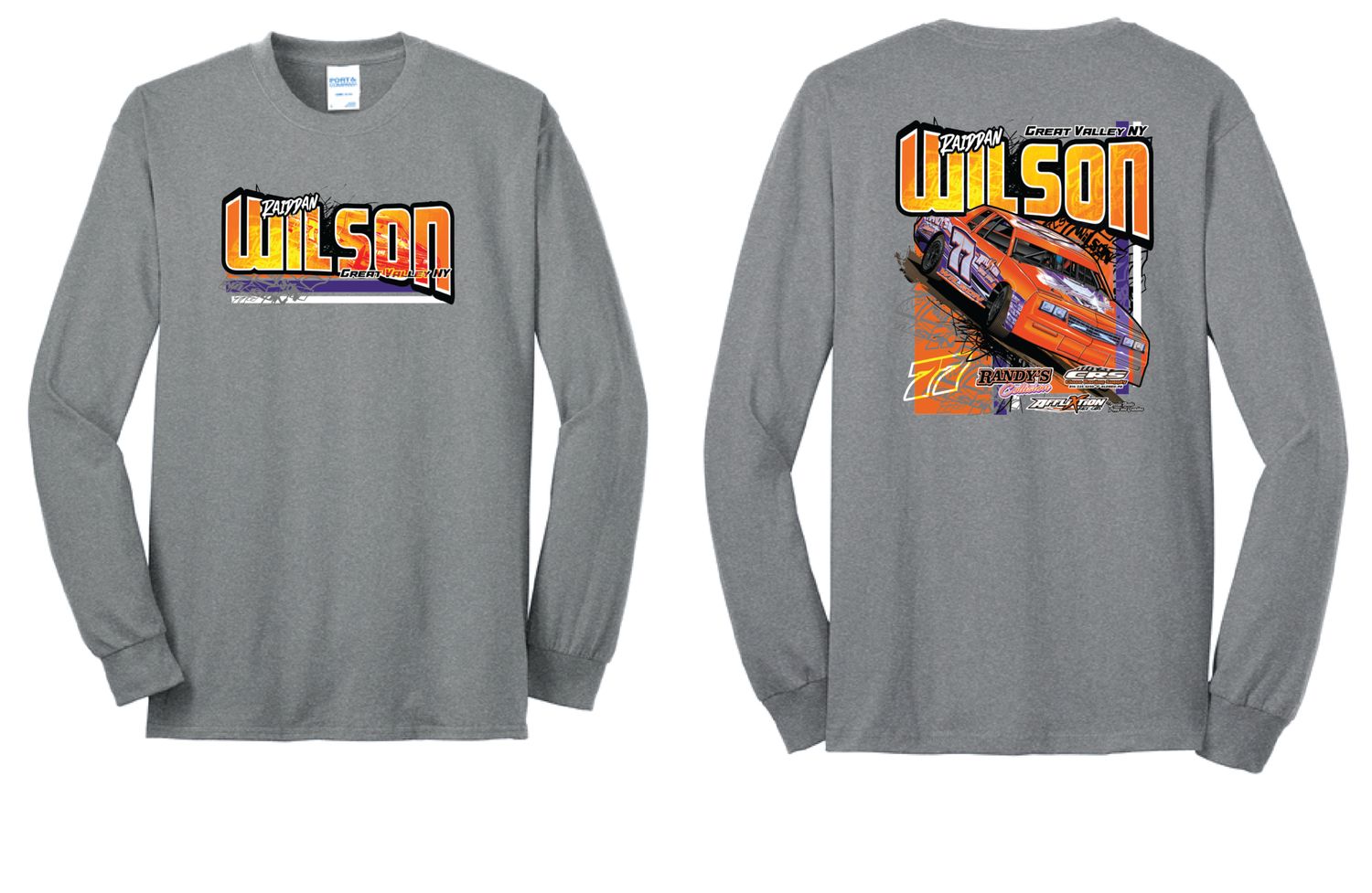 2026 Raiddan Wilson Long Sleeve | PC55LS Athletic Heather