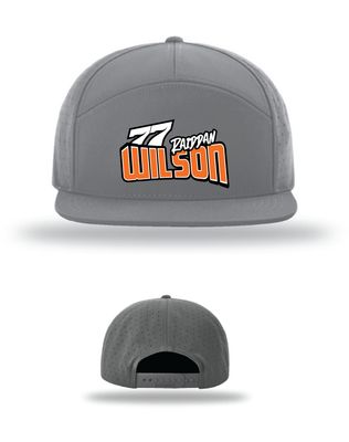 2026 Raiddan Wilson Richardson 7 Panel Flat Bill | 169 Charcoal