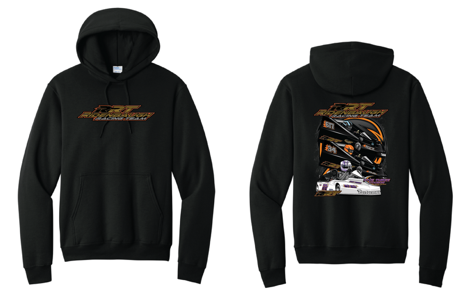 2026 RRT Hoodie | PC78H Black