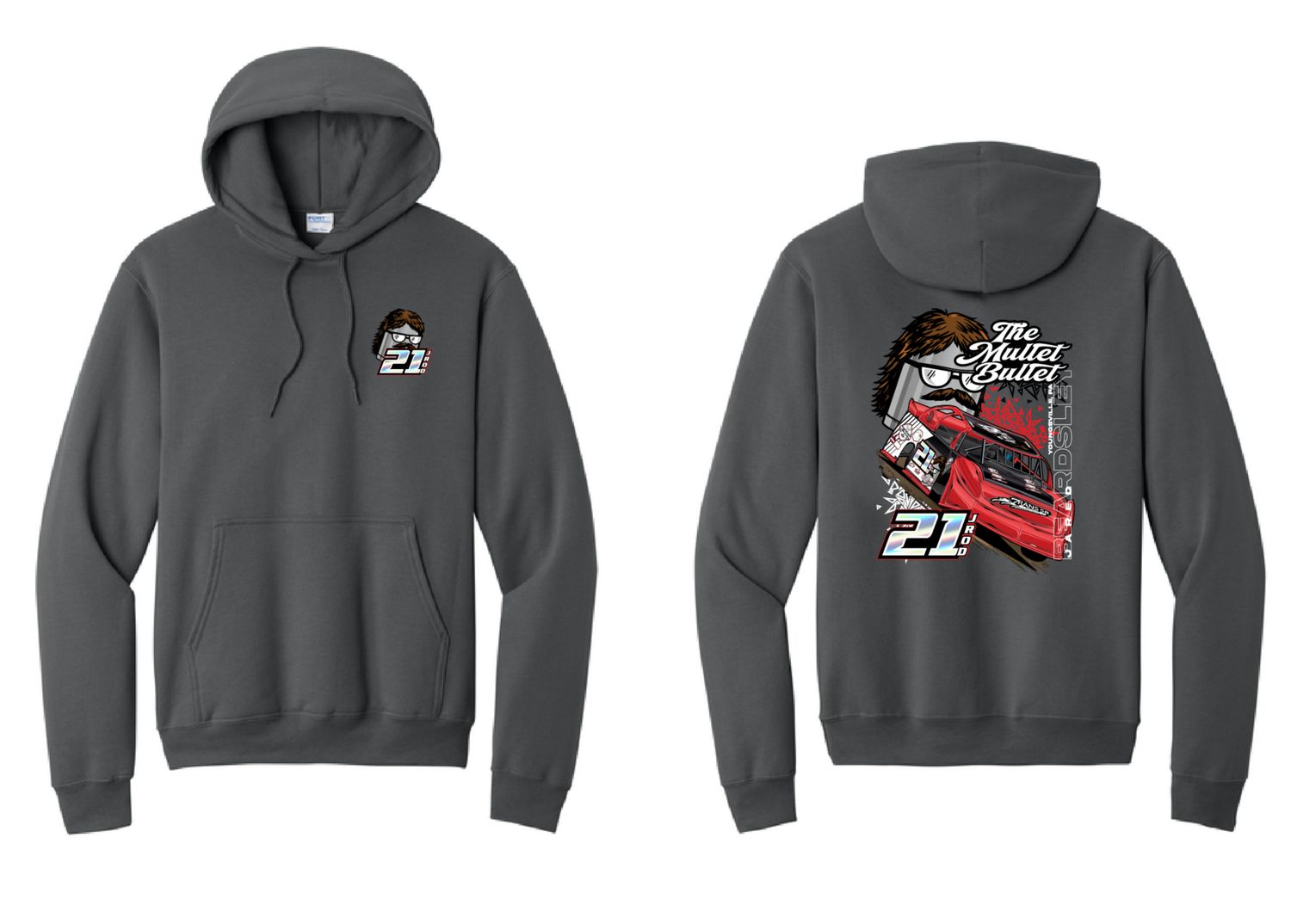 2026 Mullet Bullet Hoodie | PC78H Charcoal