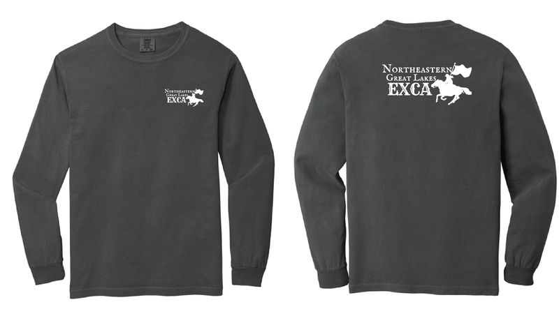 EXCA Club - COMFORT COLORS Heavyweight Ring Spun Long Sleeve Tee | 6014 Graphite