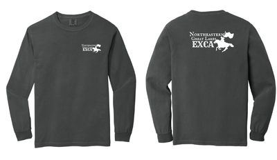 EXCA Club - COMFORT COLORS Heavyweight Ring Spun Long Sleeve Tee | 6014 Graphite
