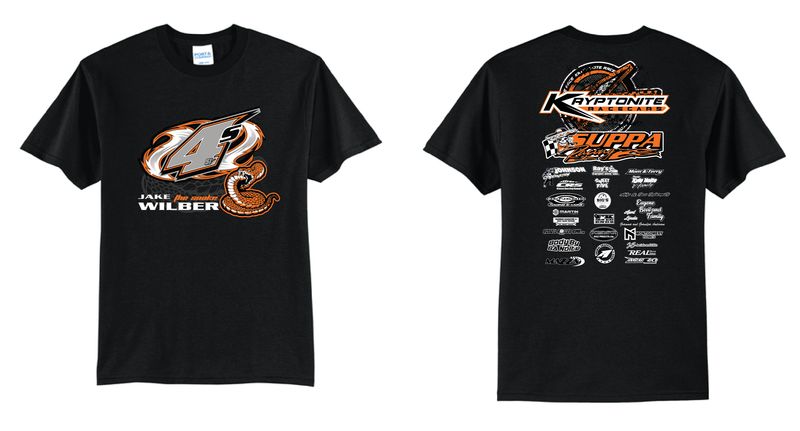 2026 Jake Wilber GHOSTED TShirt | PC55 Black