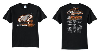 2026 Jake Wilber GHOSTED TShirt | PC55 Black