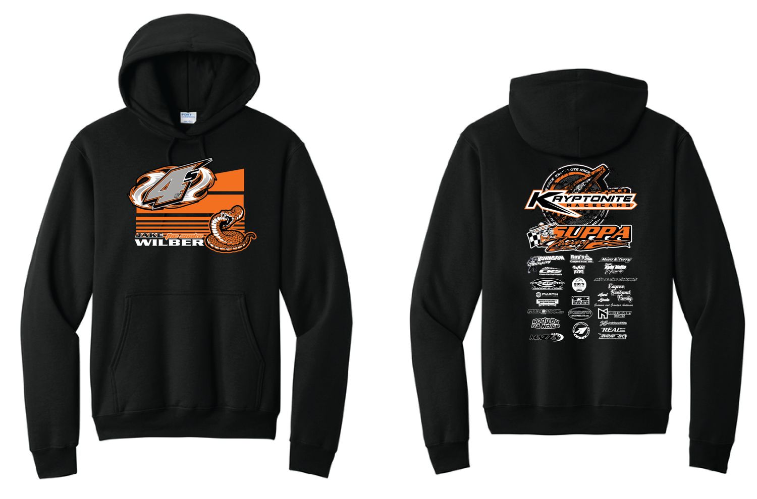 2026 Jake Wilber CLASSIC Hoodie | PC78H Black