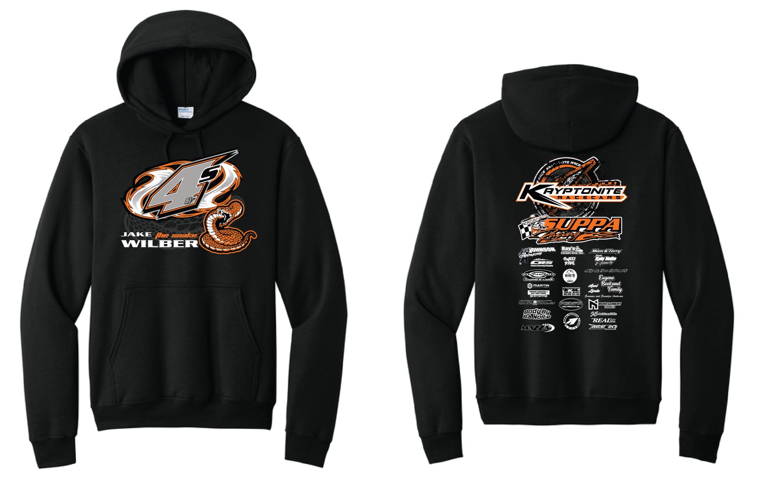 2026 Jake Wilber GHOSTED Hoodie | PC78H Black