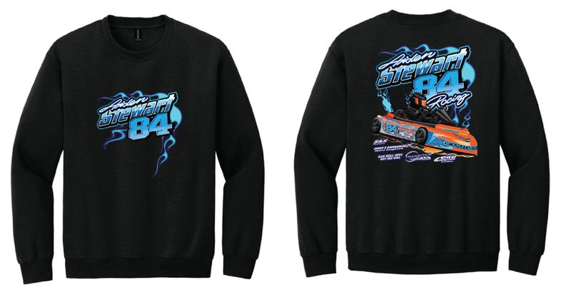 2026 Aiden Stewart Crewneck | 18000 Black