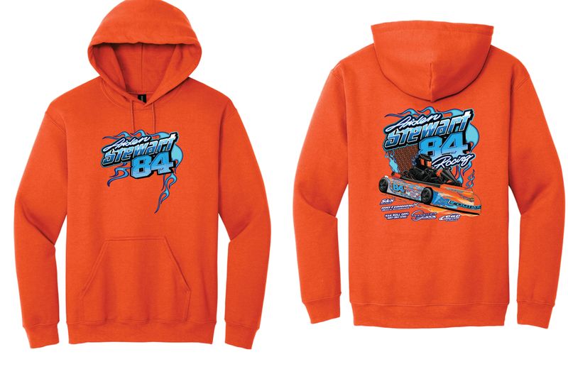 2026 Aiden Stewart Hoodie | 18500 Orange