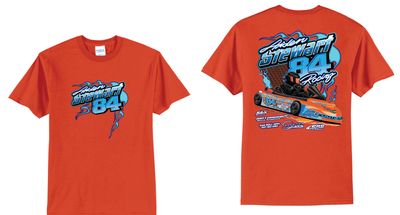 2026 Aiden Stewart TShirt | PC55 Orange
