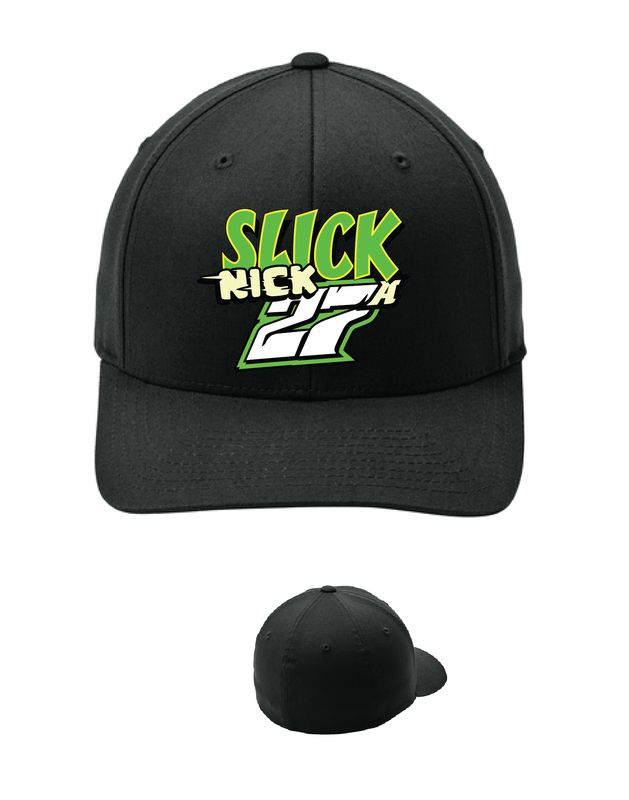 2026 Slick Nick Racing Fitted Hat | C813 Black