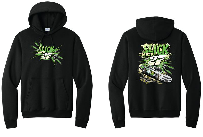 2026 Slick Nick Racing Hoodie | PC78H Black