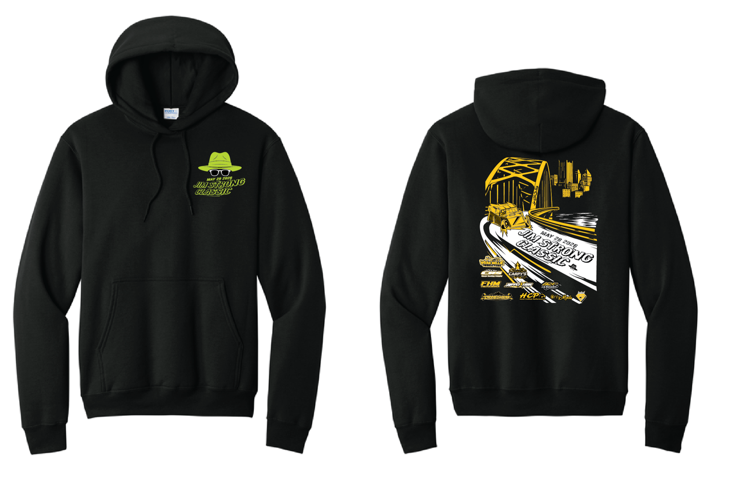 2026 Jim Strong Classic Hoodie | PC78H Black