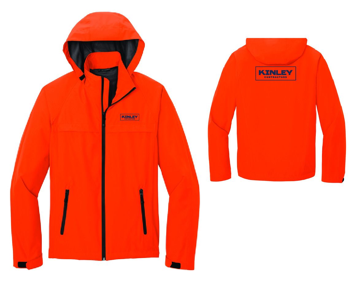 Kinley Torrent Waterproof Jacket | J333 Orange Crush