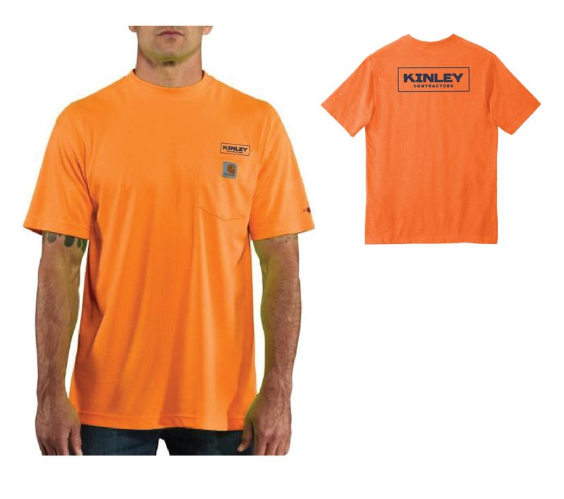 Kinley Carhartt Force® Color Enhanced Short Sleeve T-Shirt | 100493