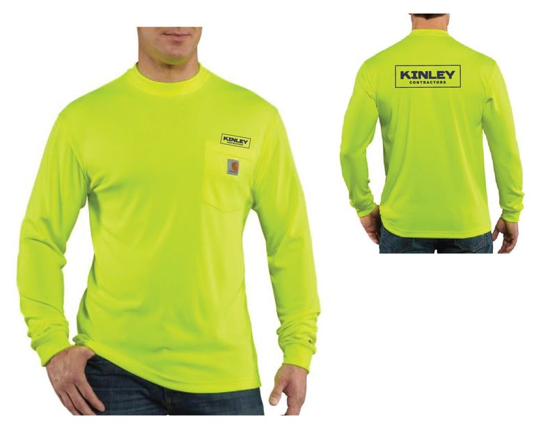 Kinley Carhartt Force® Color Enhanced Long Sleeve T-Shirt | 100494