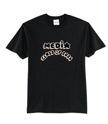 *FRONT ONLY* 2026 Olean Media Communications TShirt | PC55 Black