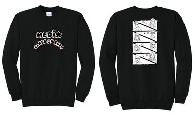 2026 Olean Media Communications Crewneck | PC78 Black