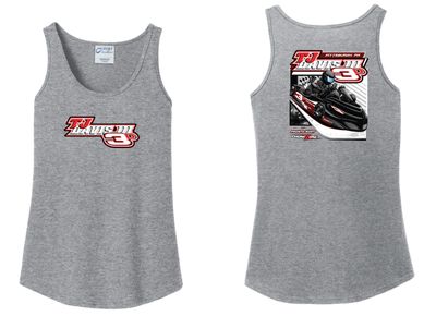 2026 3D Racing Ladies Tank Top | LPC54TT Athletic Heather