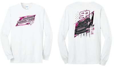 Shellshock Productions Late Model Long Sleeve | PC55LS White