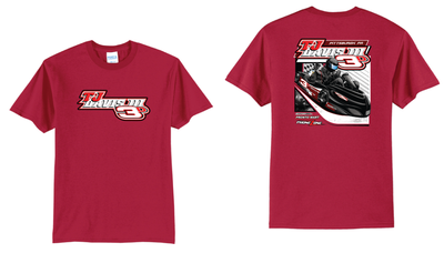 2026 3D Racing TShirt | PC55 Red