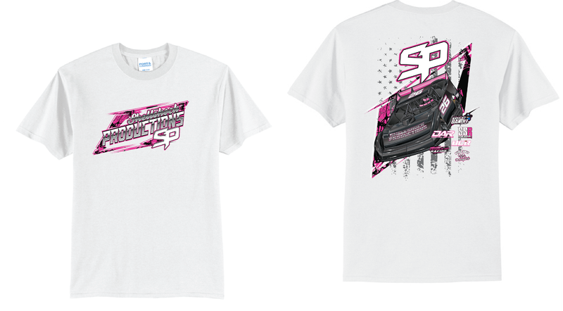 Shellshock Productions Late Model TShirt | PC55 White