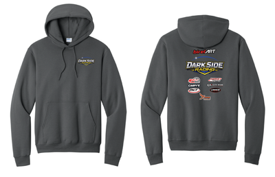 Yellow Logo DSR Hoodie | PC78H Charcoal