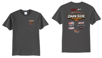 Orange Logo DSR TShirt | PC55 Charcoal