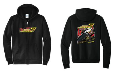 2026 Kyle Jones Zip Up Hoodie | PC78ZH Black