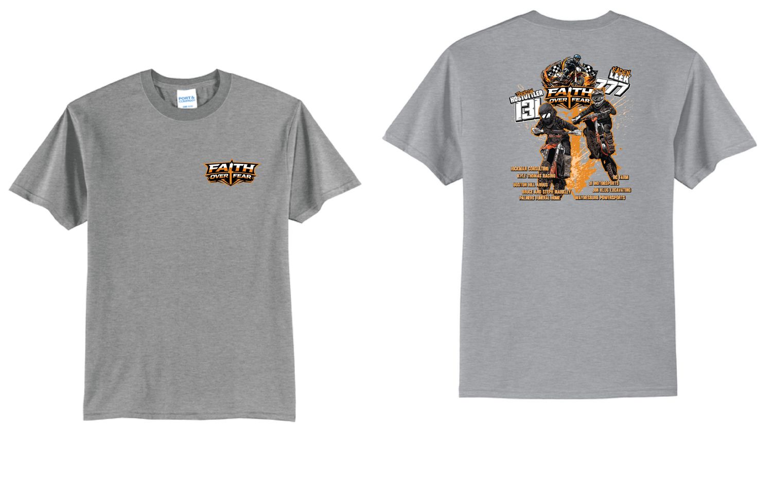 2026 FOF Racing TShirt | PC55 Athletic Heather