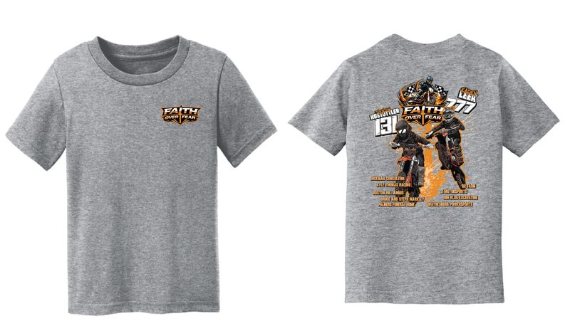 2026 FOF Racing Toddler Tshirt | CAR54T Athletic Heather