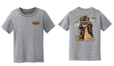 2026 FOF Racing Toddler Tshirt | CAR54T Athletic Heather