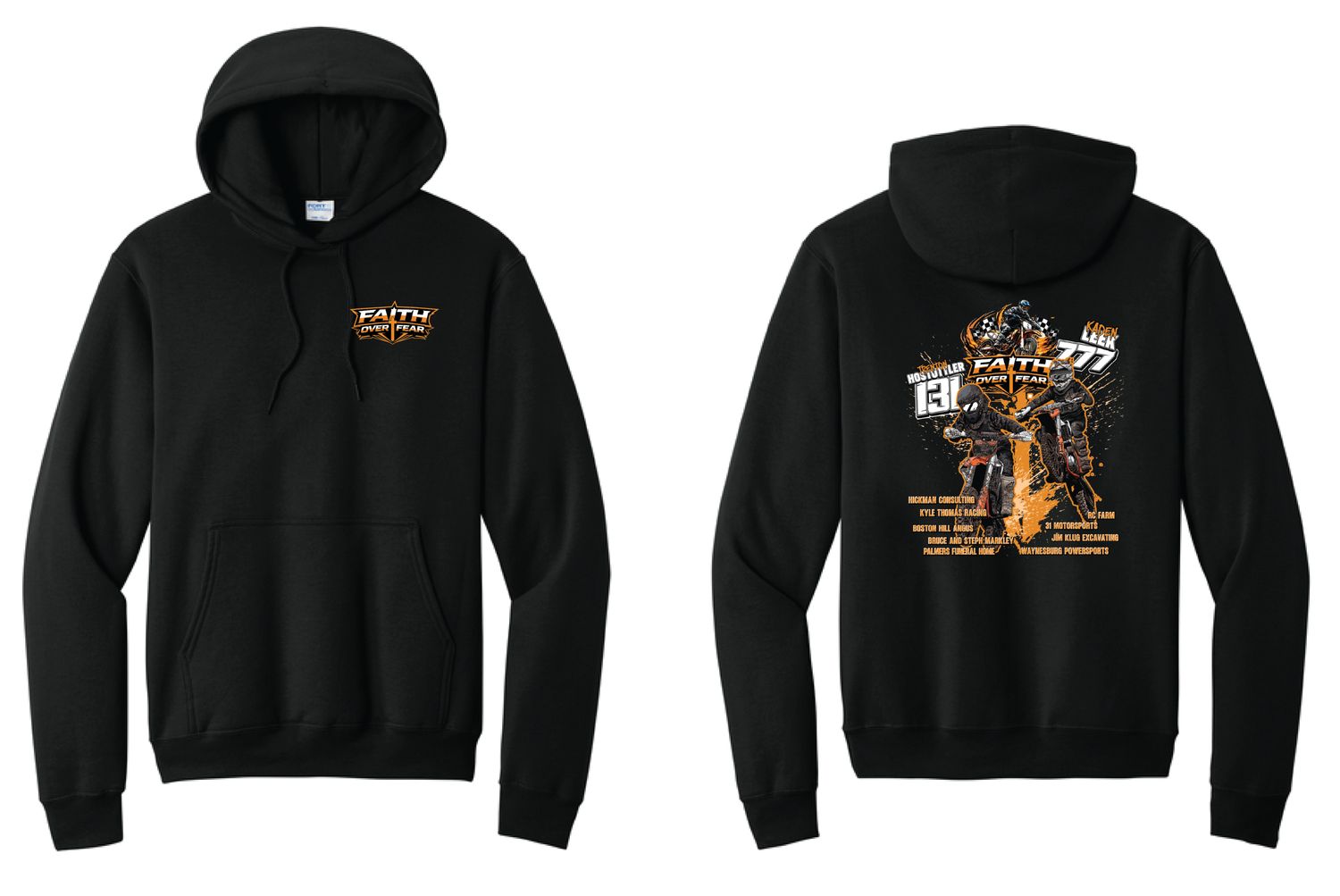 2026 FOF Racing Hoodie | PC78H Black